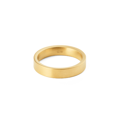 Line Ring Brushed Gold 4.5mm