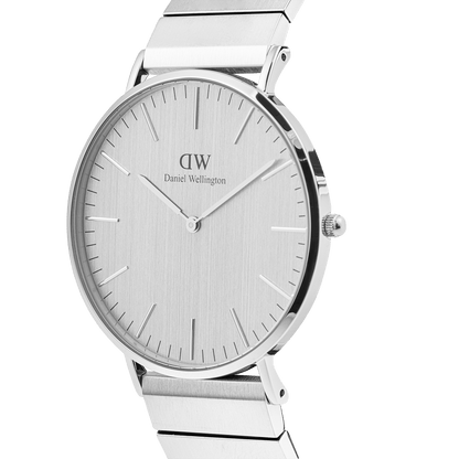 Classic Piano Link Silver Unitone