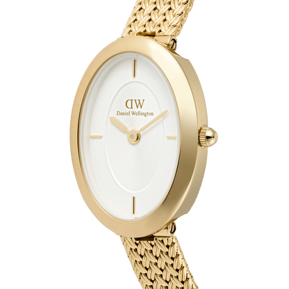 Juliette Braided Mesh White Sunray Gold