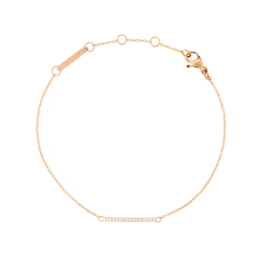 Mirelle Eternity Bracelet Rose Gold