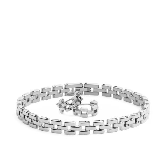 3 Link Set Silver