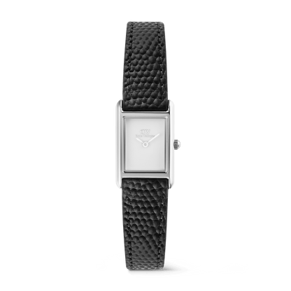 Bound Mini Black Lizard Silver
