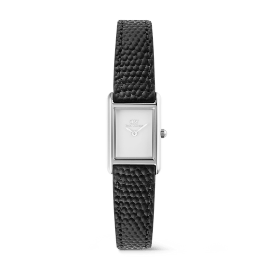 Bound Mini Black Lizard Silver