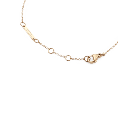 Crystal Zodiac Chain Bracelet Gold