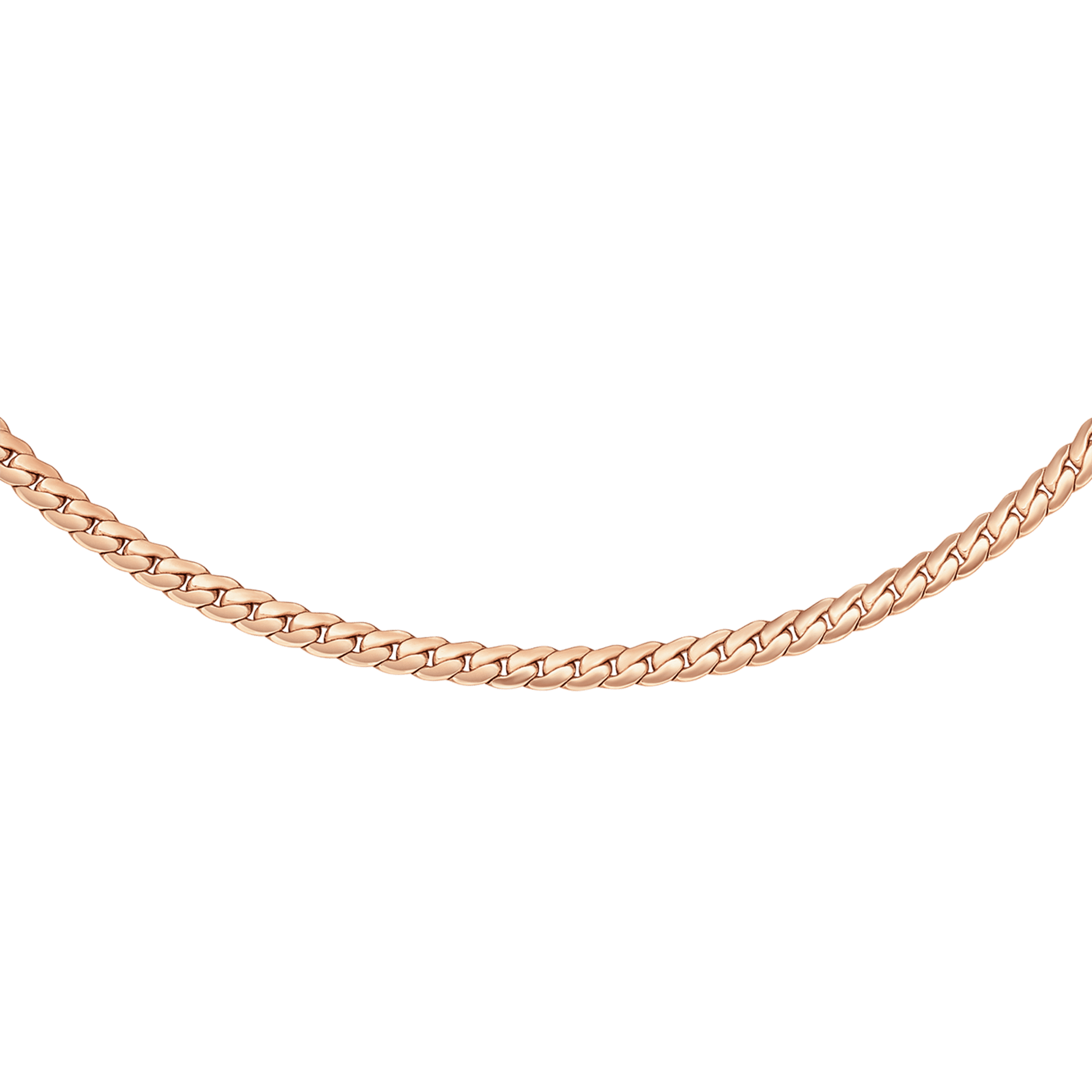 Flat Chain Necklace RG