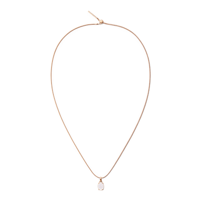 Mother of Pearl Oval Rose Gold Charm