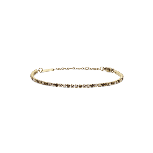 Classic Tennis Bracelet Honey Combo Gold