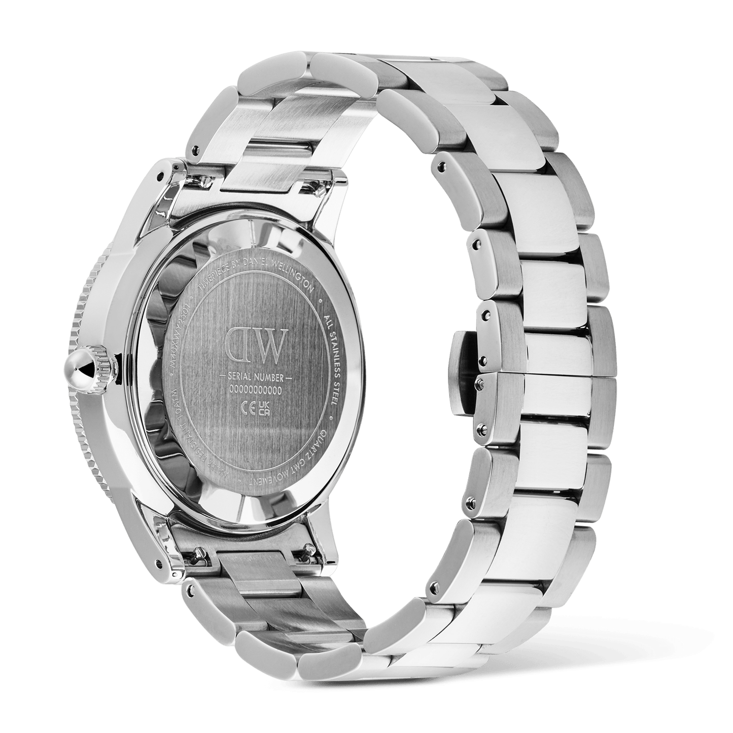 Iconic GMT Link Black Green Ceramic Bezel Silver