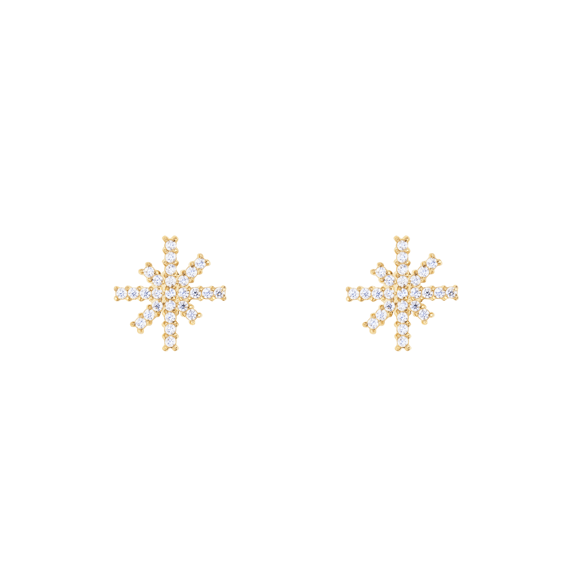 Mirelle Star Earrings Gold