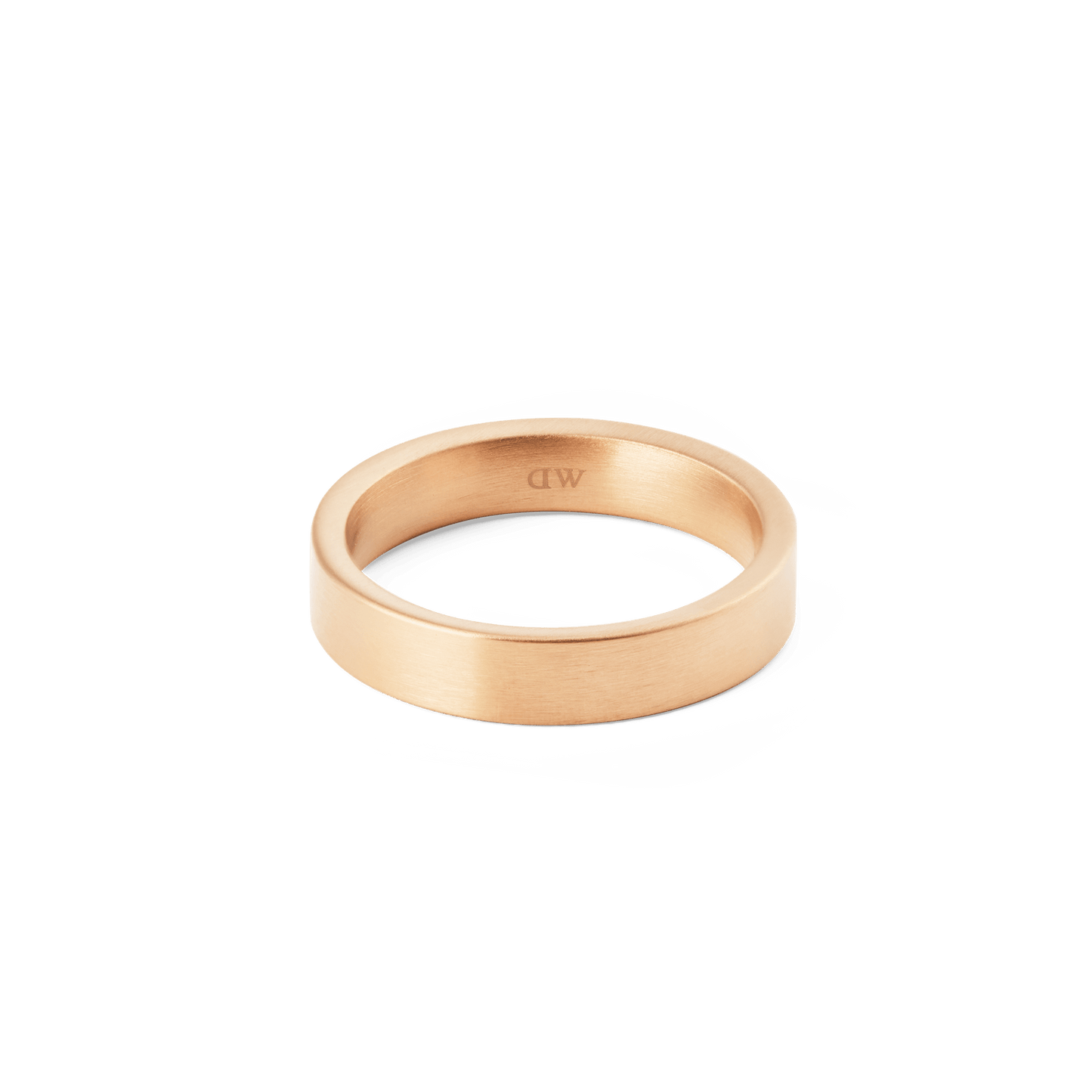Line Ring Brushed Rose Gold 4.5mm