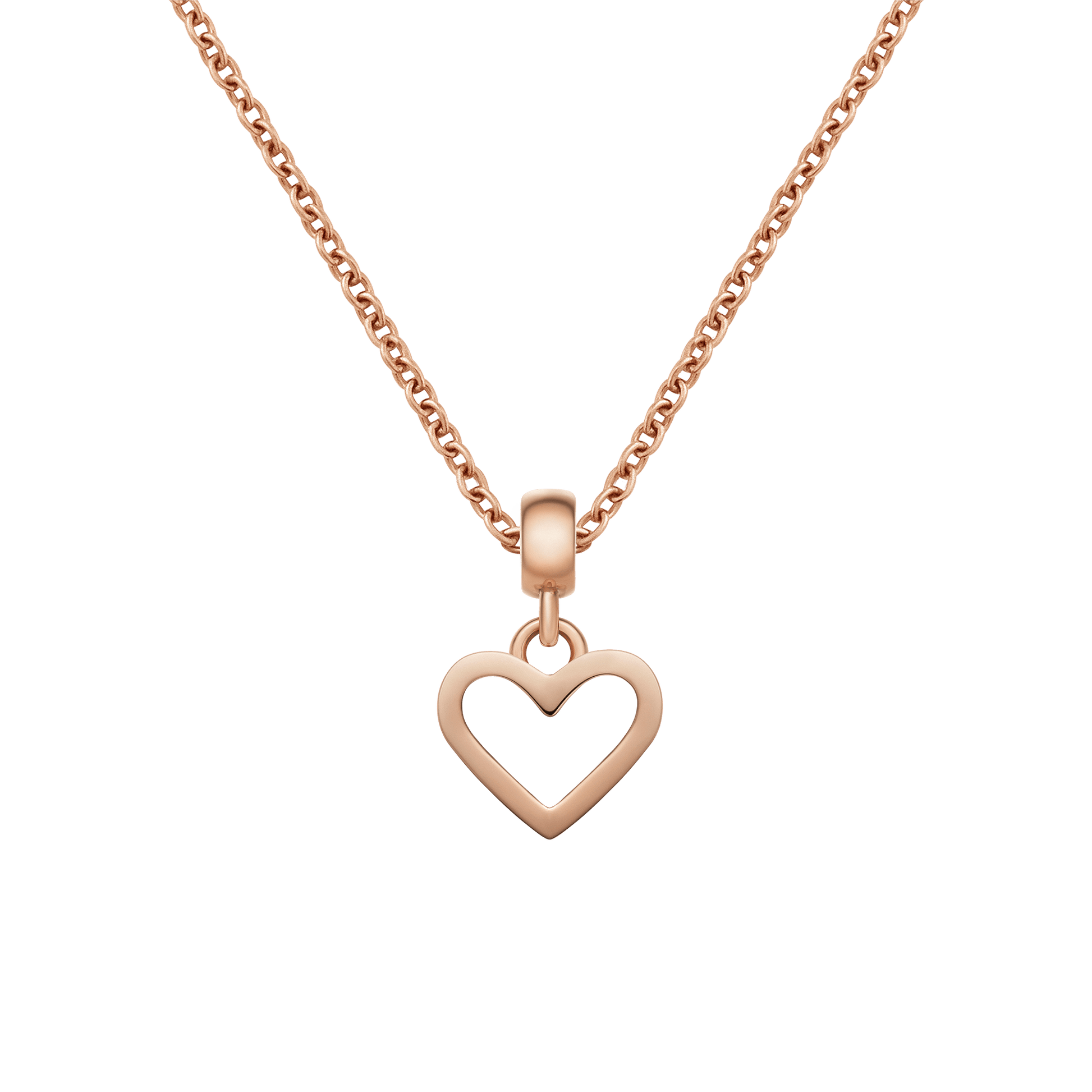 Heart Contour Charm RG
