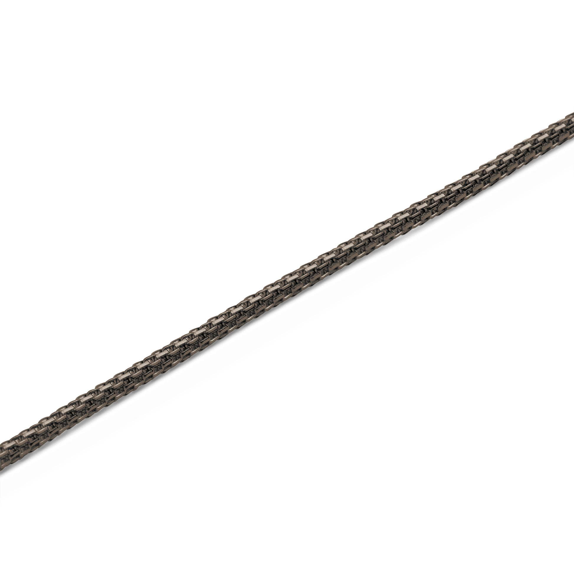 Tide Mesh Necklace Graphite 1.8