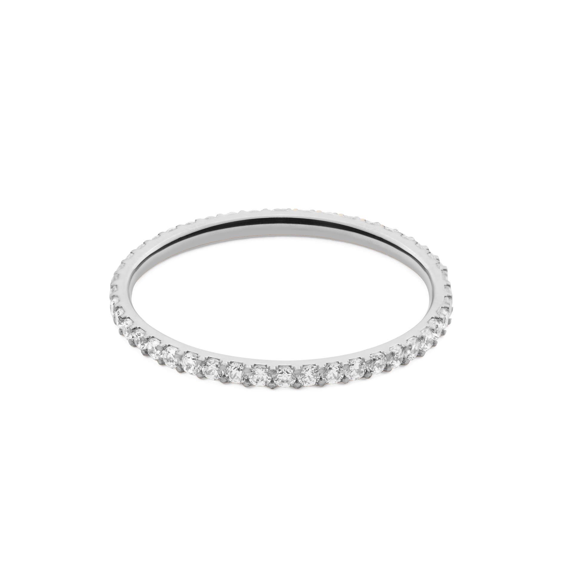 Mirelle Eternity Ring Silver 1.4 mm