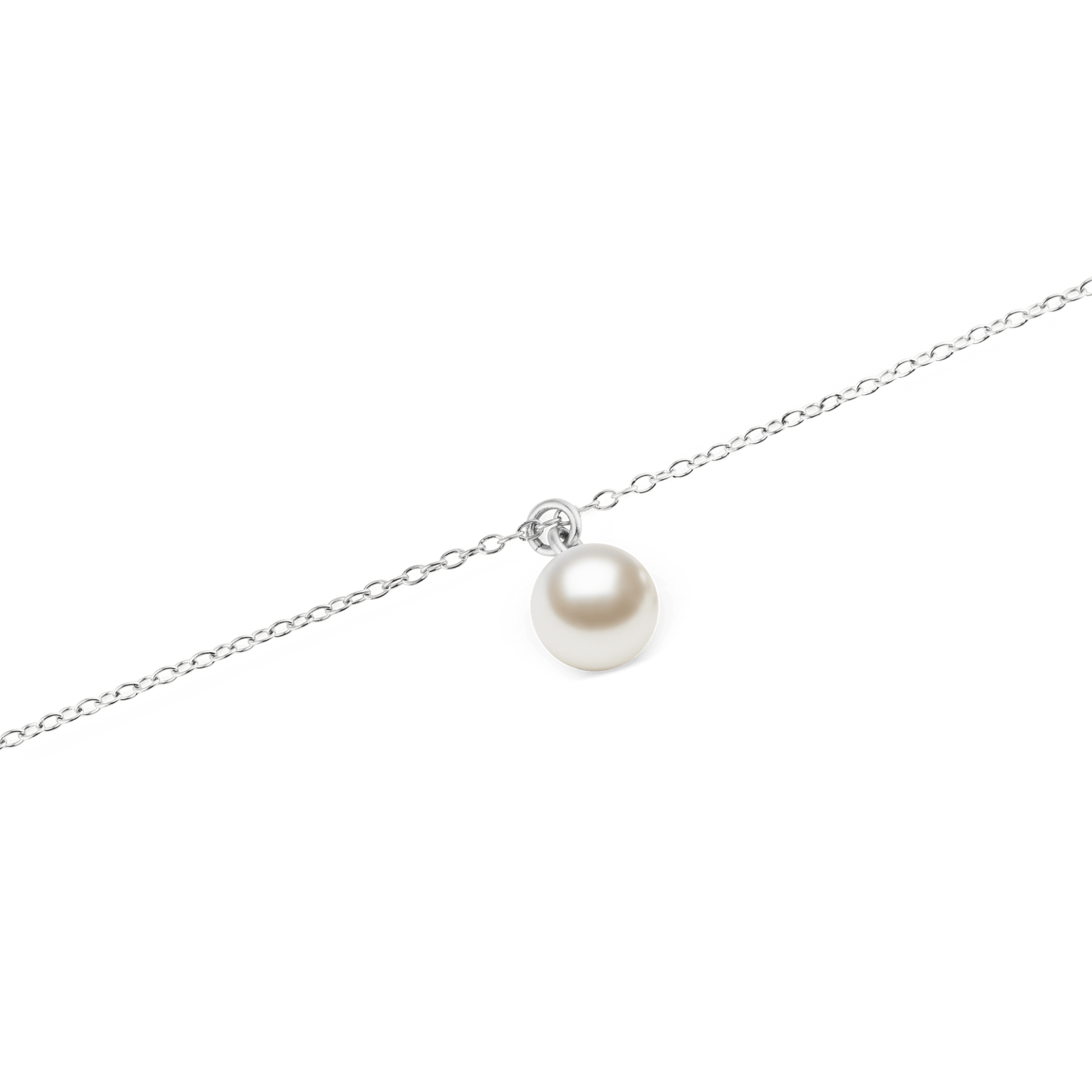 Pearl Necklace Silver