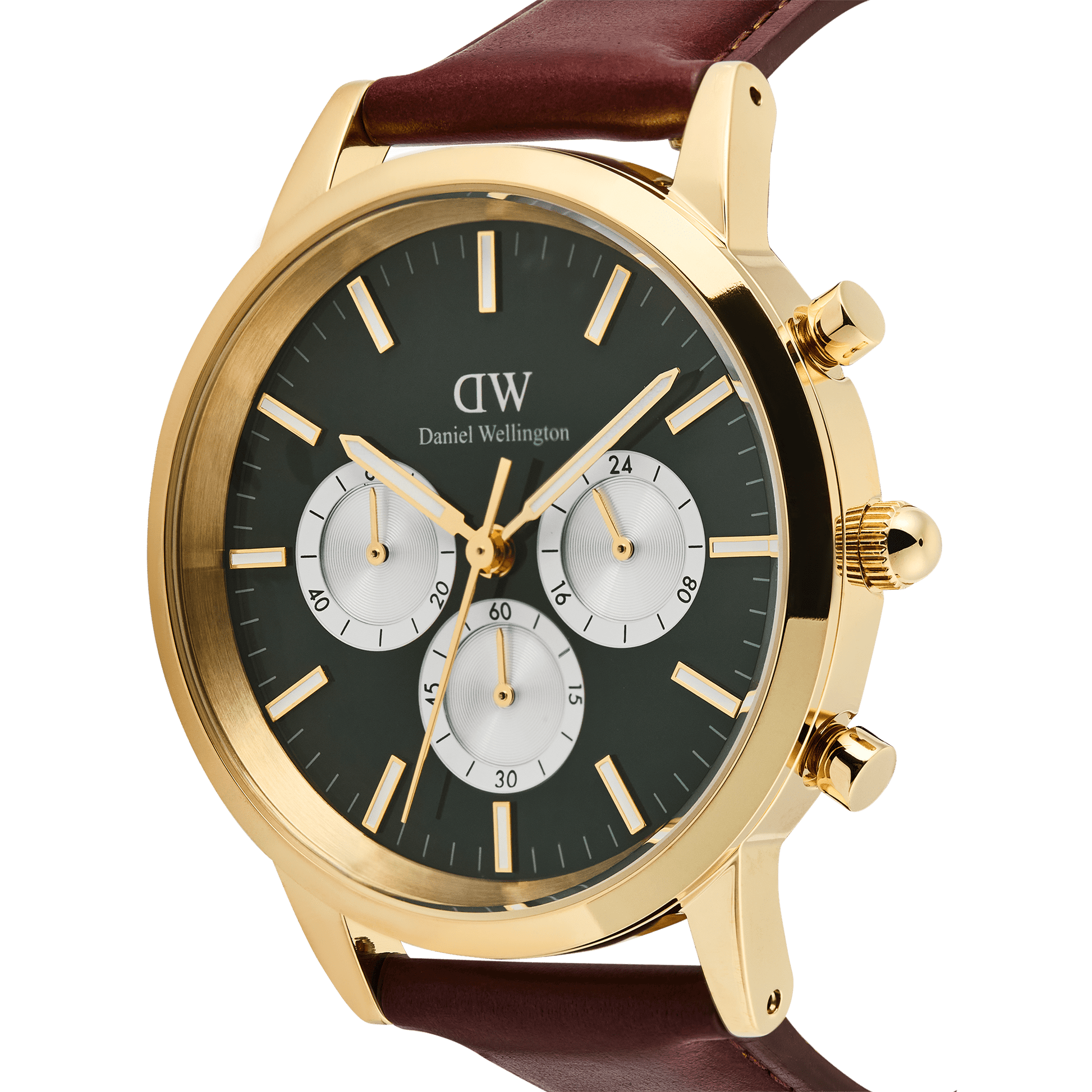 Iconic Chronograph  St Mawes Emerald Panda Gold