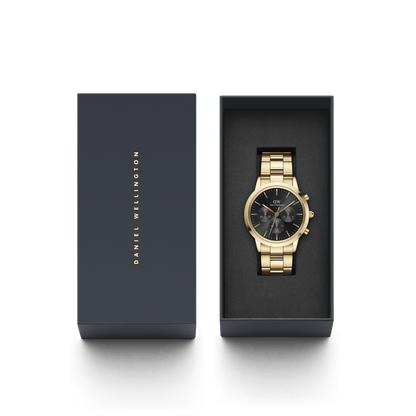 Iconic Chronograph Link Onyx G