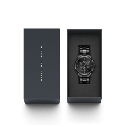 Iconic Chronograph Link Onyx B