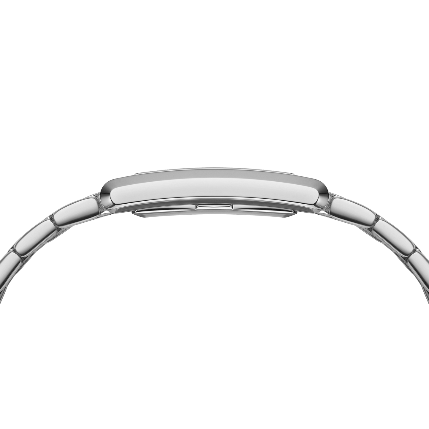 Quadro Roman Numerals 5-Link Silver