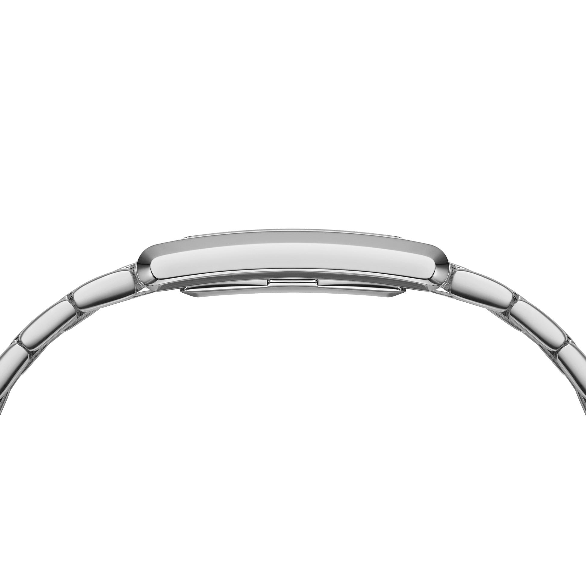 Quadro Roman Numerals 5-Link Silver