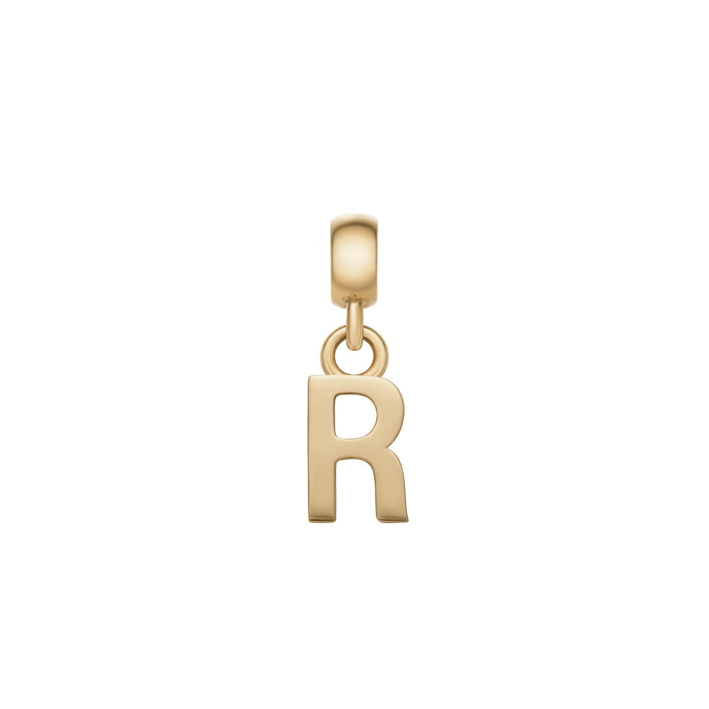 Letter Charm Gold