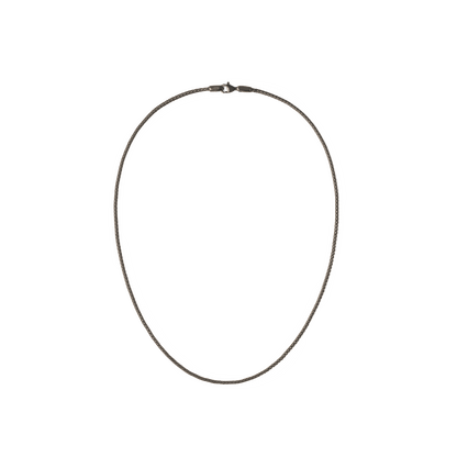 Tide Mesh Necklace Graphite 1.8