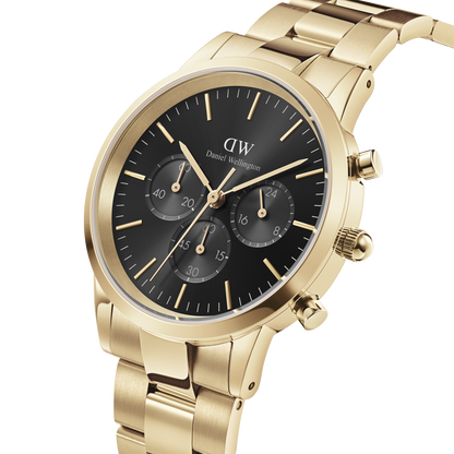 Iconic Chronograph Link Onyx G
