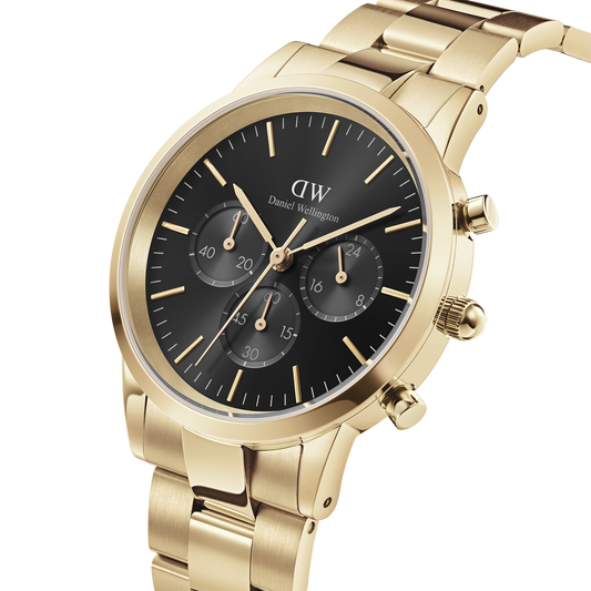 Iconic Chronograph Link Onyx G