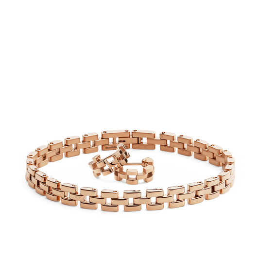 3-Link Set Rose Gold
