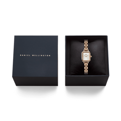 Quadro Mini Arch 3-link White Sunray Rose Gold