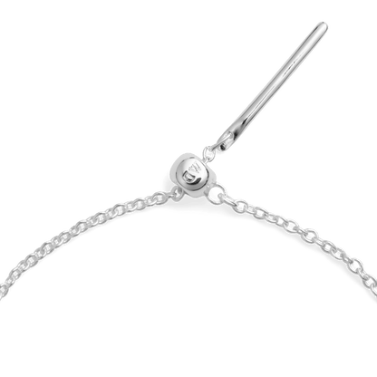 Charms Chain Necklace Sterling S925 Sterling Silver