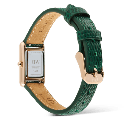 Bound Mini Green Lizard Rose Gold