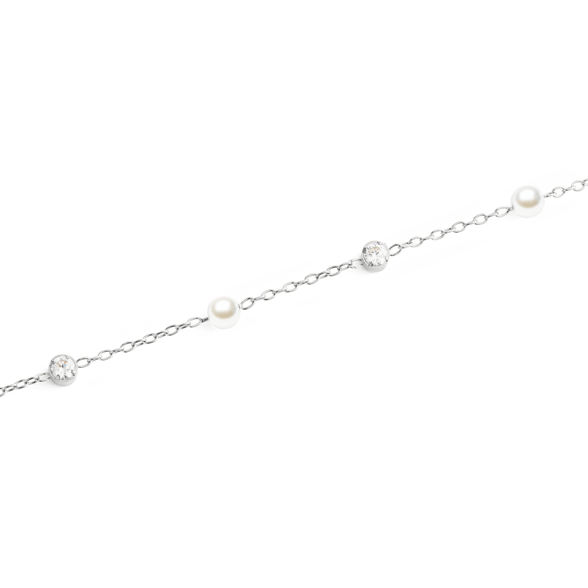 Pearl Bracelet Silver