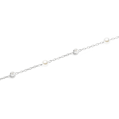 Pearl Bracelet Silver