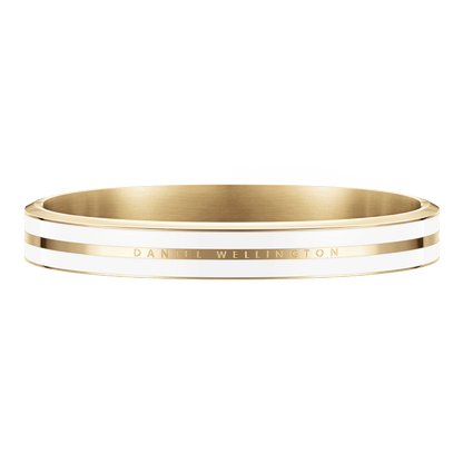 Emalie Infinite Gold Satin White