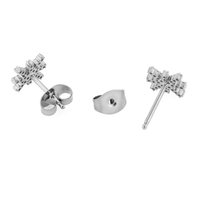 Mirelle Star Earrings Silver