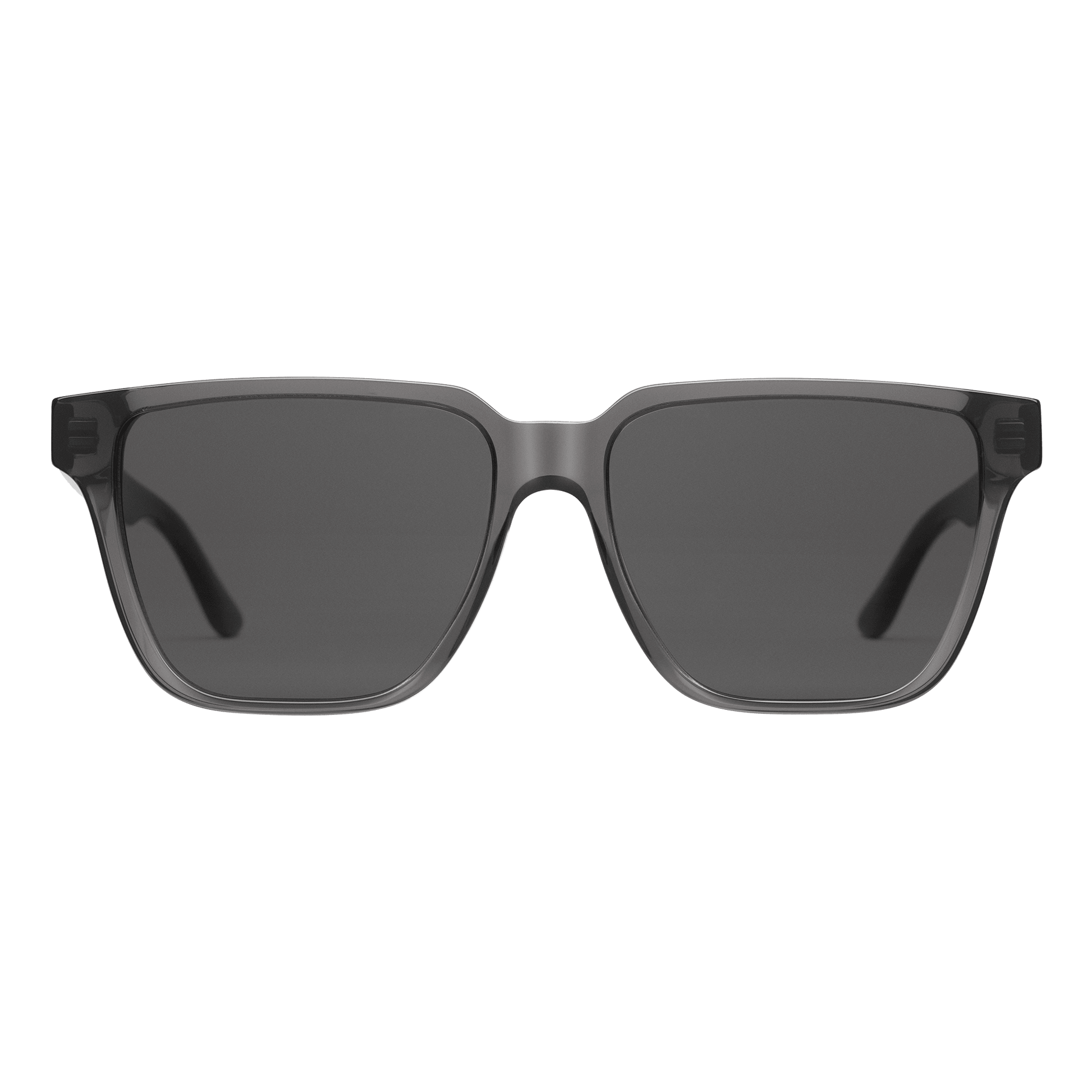 Rectangular Bio-Acetate Grey Grey