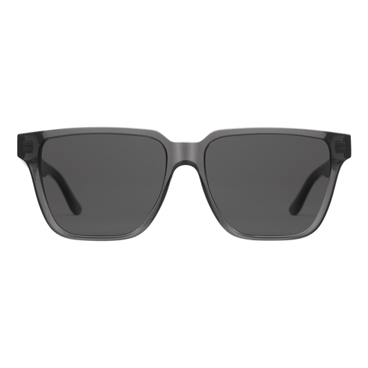 Rectangular Bio-Acetate Grey Grey