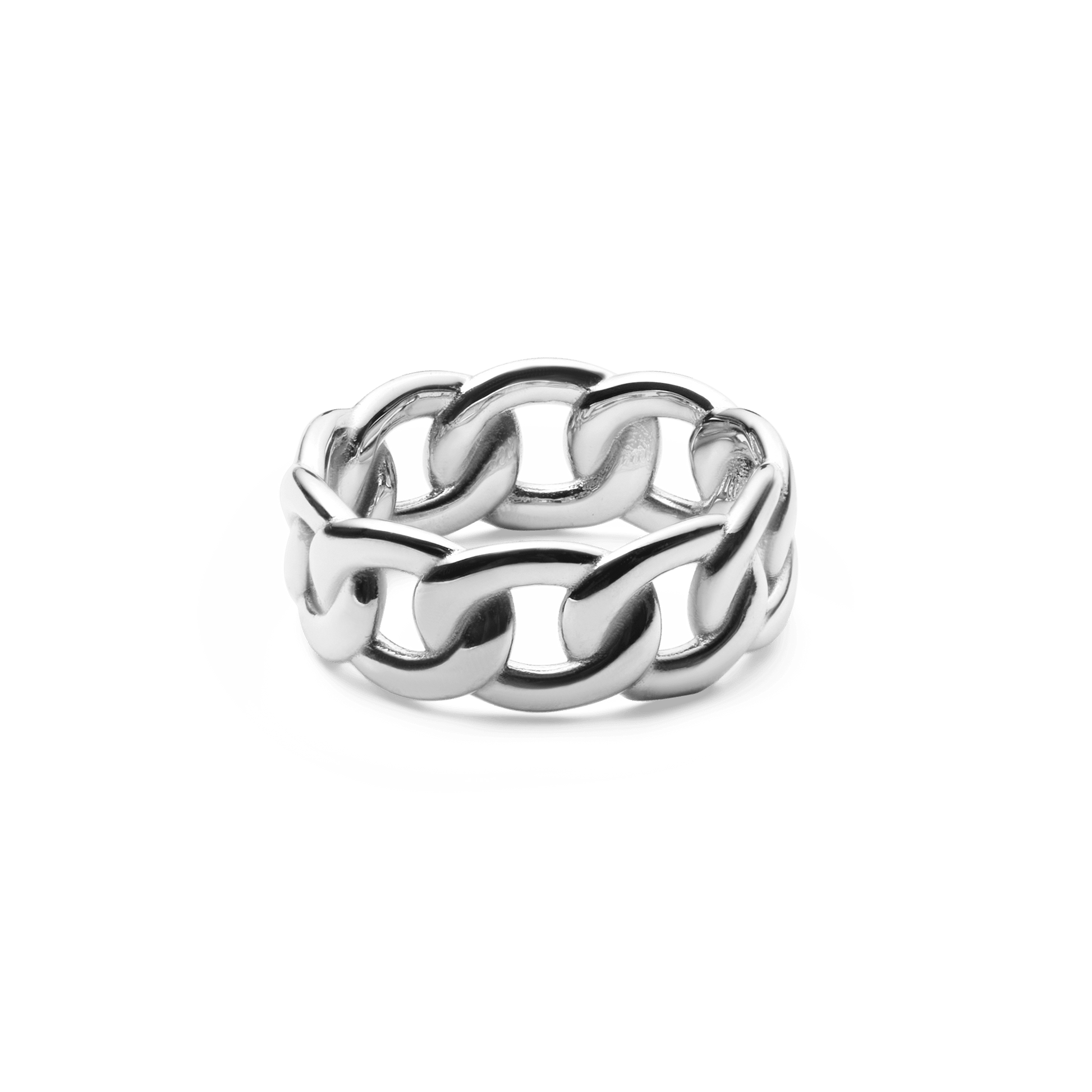 Chunky Chain Ring Silver