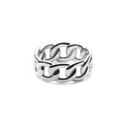 Chunky Chain Ring Silver