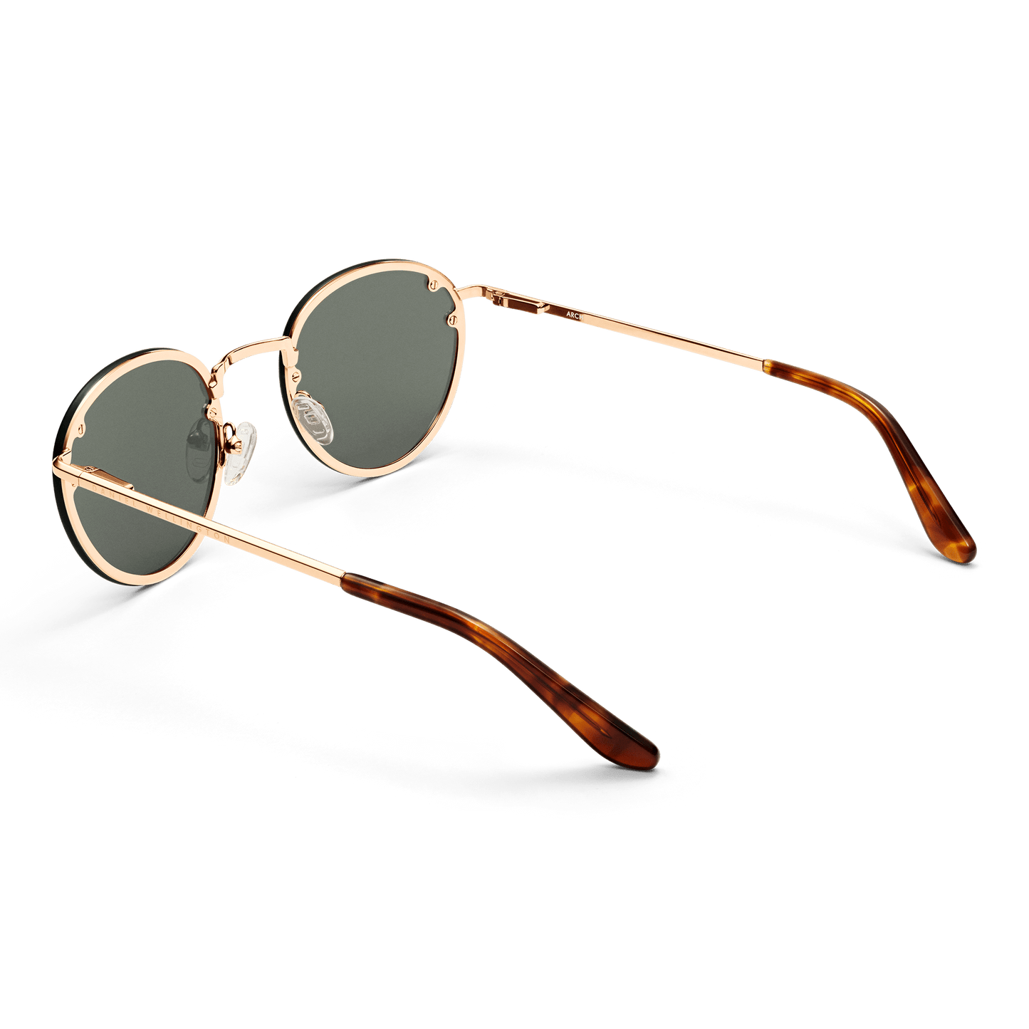 Arch Steel Green Rose Gold