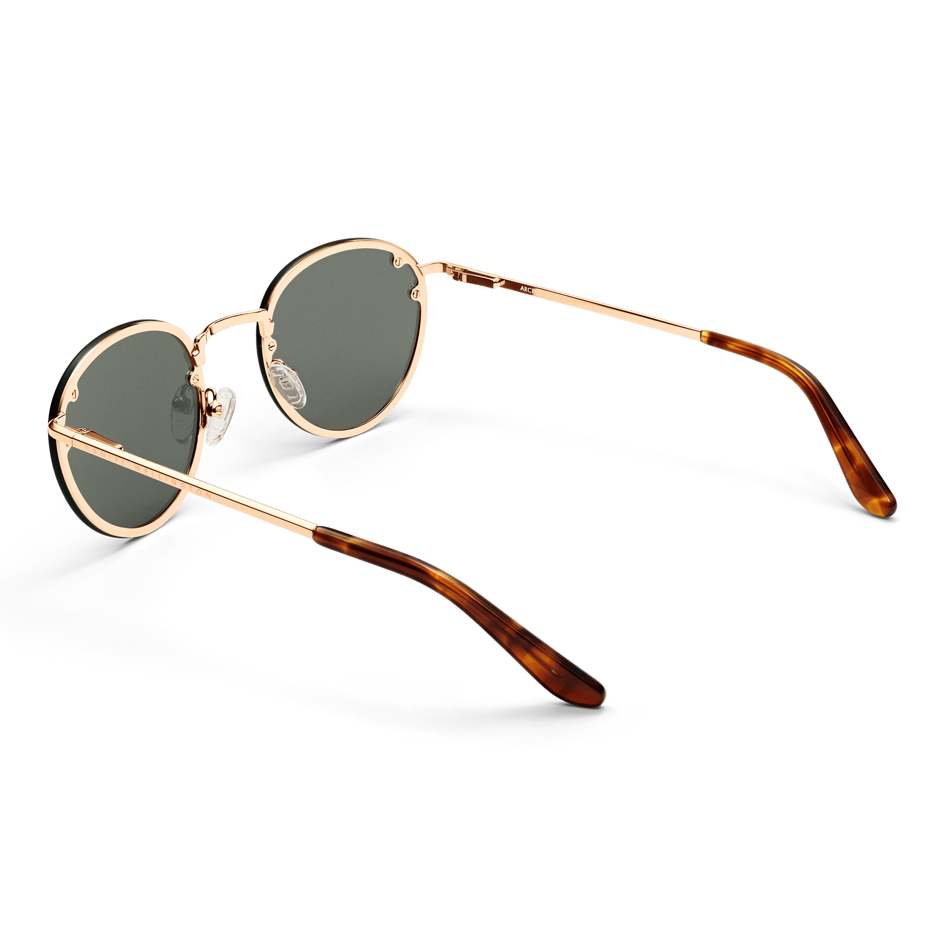 Arch Steel Green Rose Gold