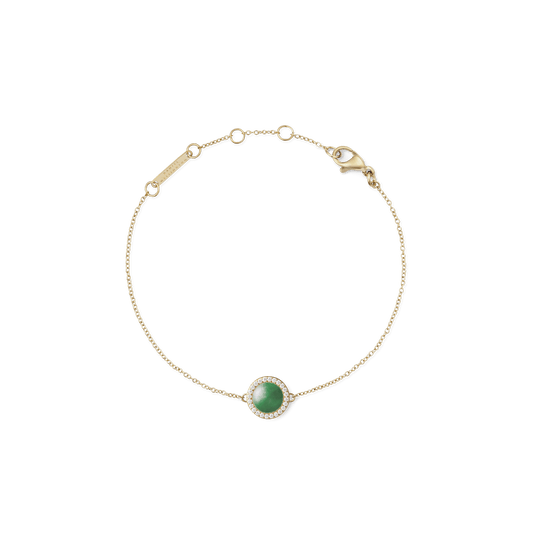 Audrey Bracelet Jade Gold