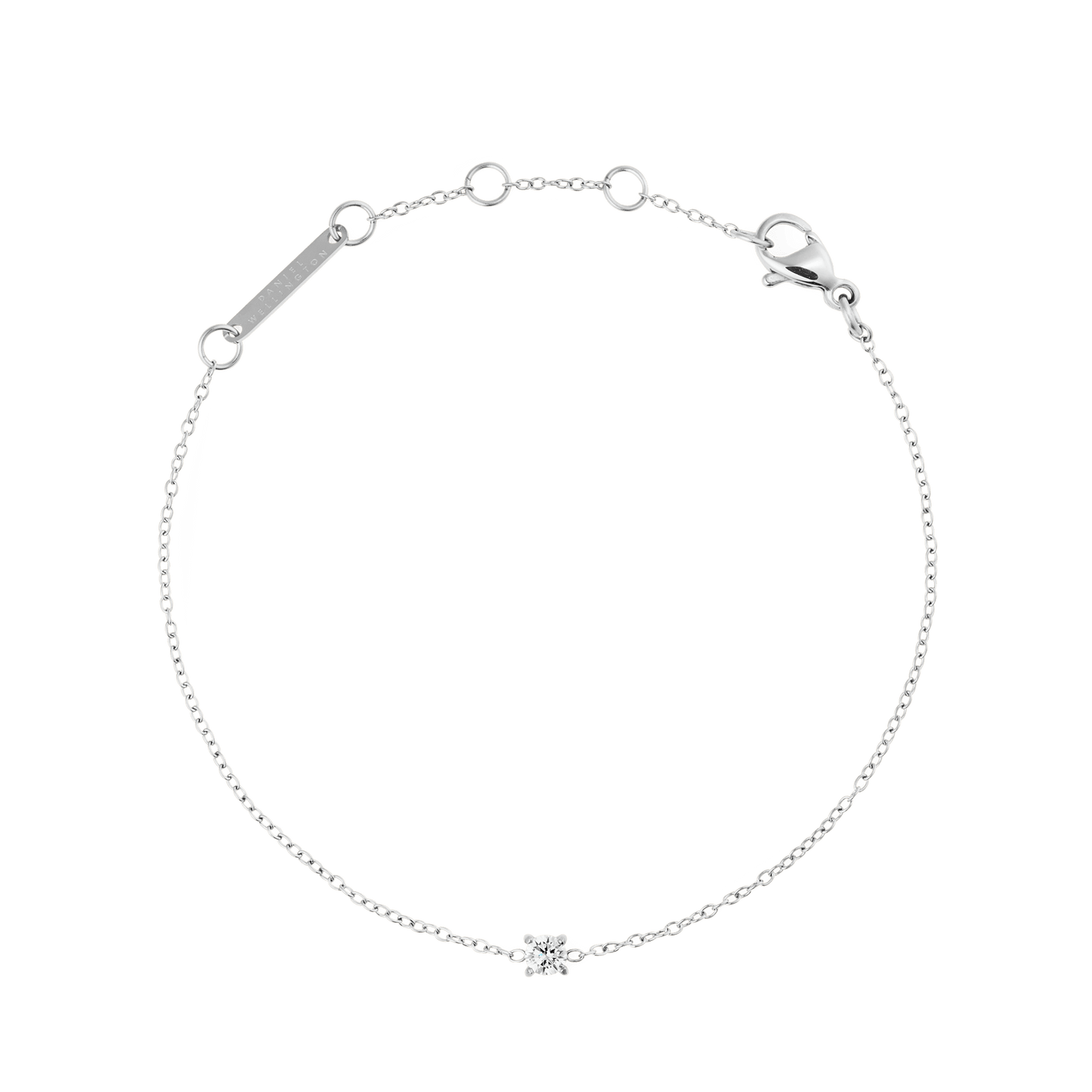 Mirelle Solitaire Bracelet Silver