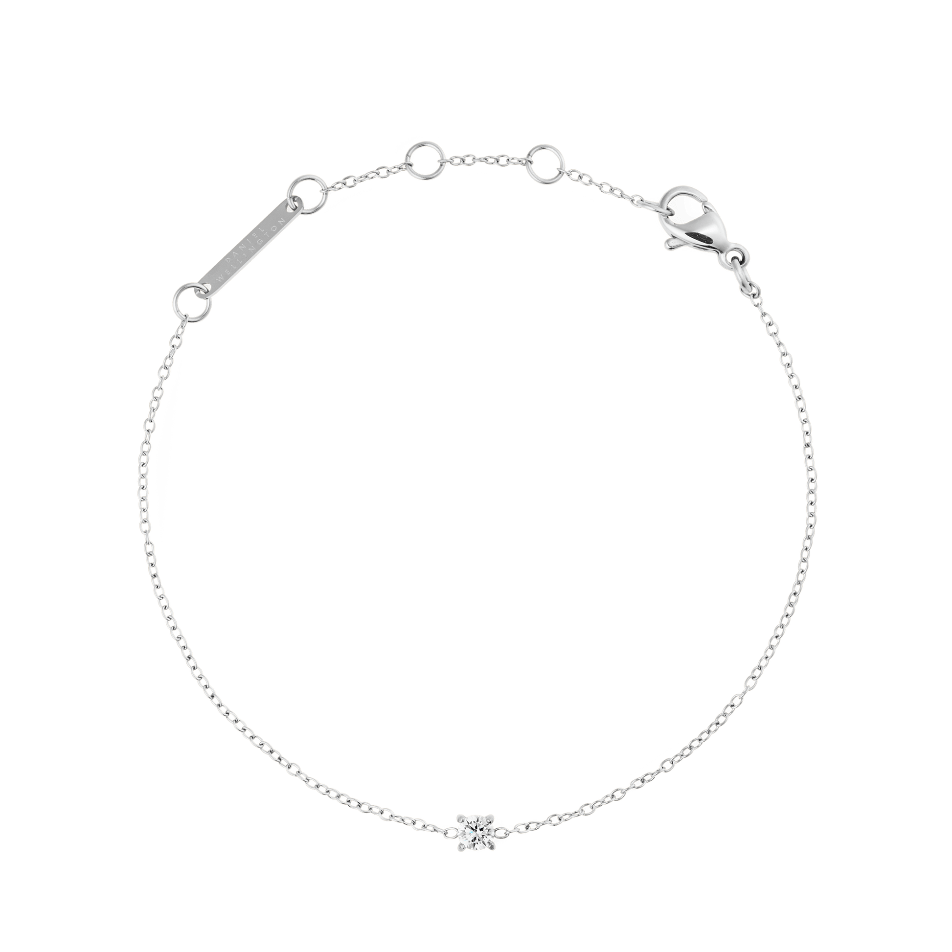 Mirelle Solitaire Bracelet Silver