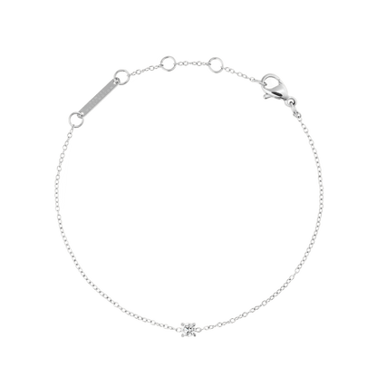 Mirelle Solitaire Bracelet Silver