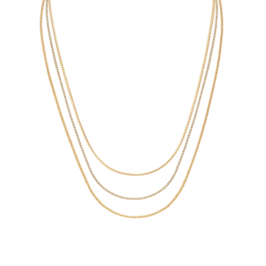 Staple Necklace Set RG