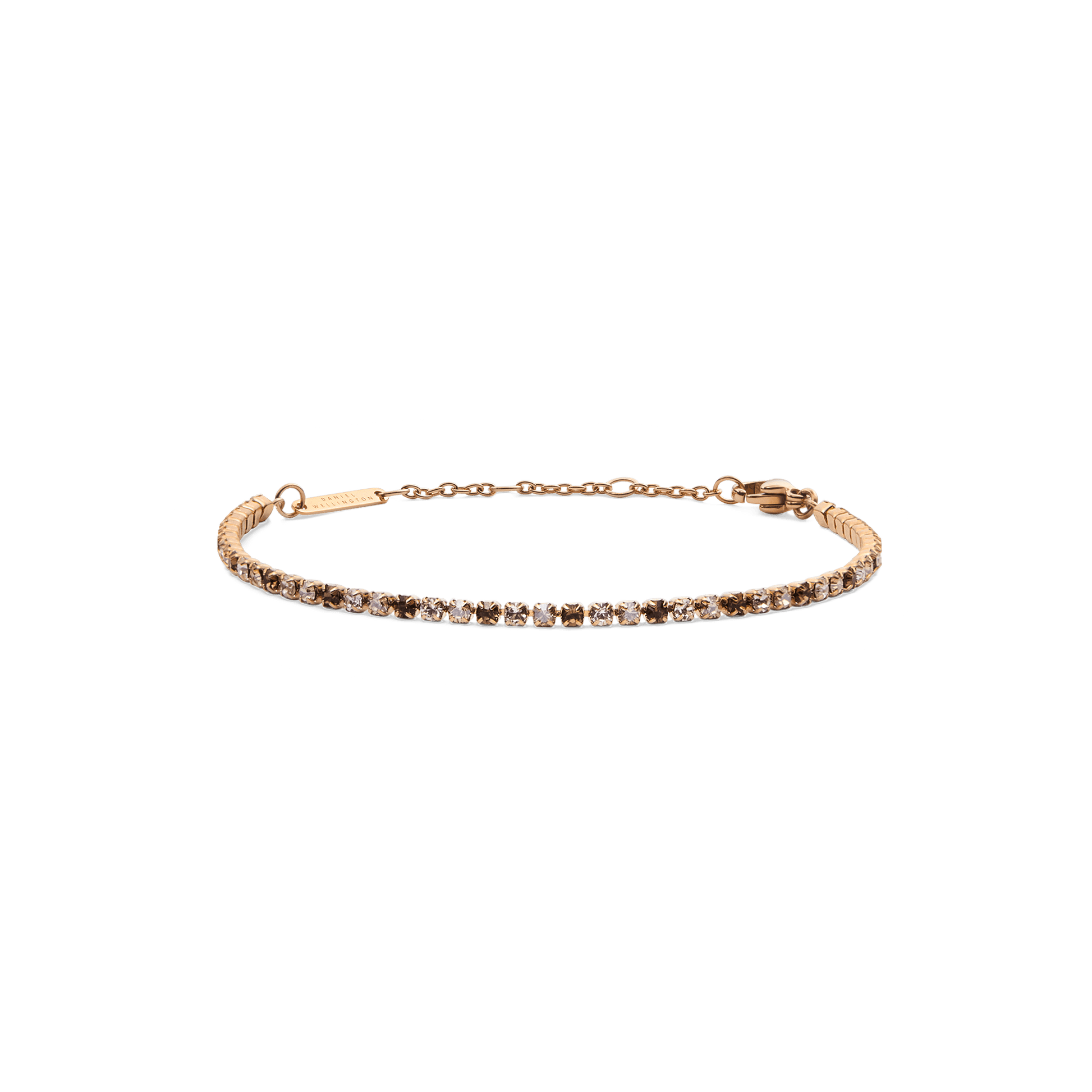 Classic Tennis Bracelet Honey Combo Rose Gold