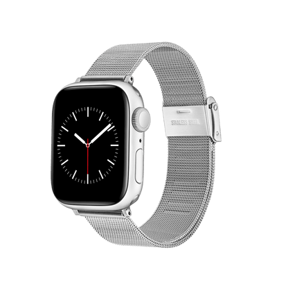 Smartwatch Strap Mesh Silver