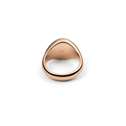 Classic Signet Ring Rose Gold