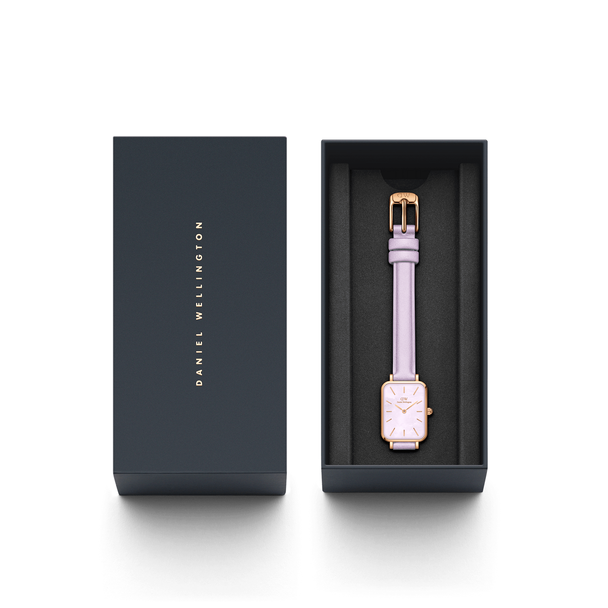 Quadro Lavender MOP Rose Gold